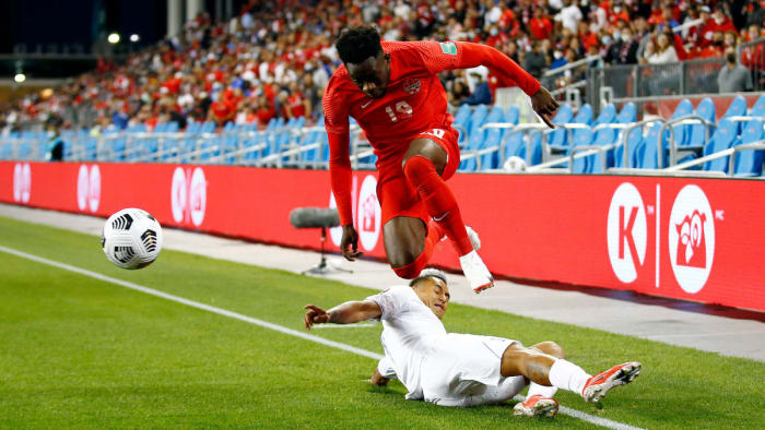 Canada star Alphonso Davies